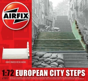 European City Steps Resin Ruined Buildings Air Fix Model Kit CB4 - Picture 1 of 1