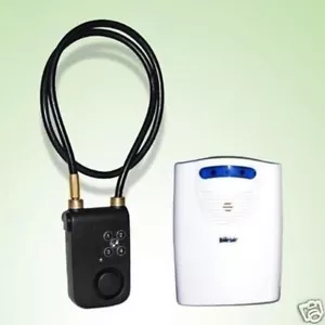 Digiteck DGT036 - PROGRAMMIERBARES FAHRRAD/SCHUPPEN IP44 DIGITALSCHLOSS ALARM & 105DB KABELLOS - Bild 1 von 1