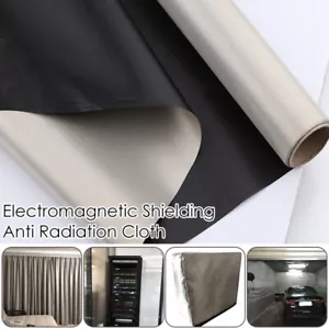 New EMF Shielding Fabric Military Grade Anti Radiation Protection Faraday fabric - Picture 1 of 9