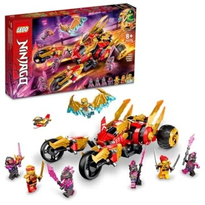LEGO 71773 Ninjago Kai's Golden Dragon Raider juguete educativo bloque robot ... - Imagen 1 de 4