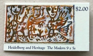AUSTRALIA 1990 $2 Heidelberg and Heritage Booklet.  MNH  - Picture 1 of 2