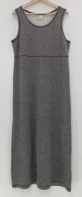 Hanna Andersson Women’s Marled Gray Cotton Blend Maxi Dress Sz S, Minimalist USA - Image 1 of 4
