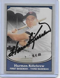 Baseball Card IP auto HARMON KILLEBREW Minnesota Twins 1990 Pacific Legends HOF - Picture 1 of 1