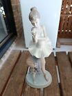 Lladro #7641 For A Perfect Performance Ballerina Flower Off F/Sh
