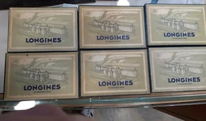 6 Scatole LONGINES vintage con ricambi da orologi da tasca - vintage box - Imagen 1 de 6