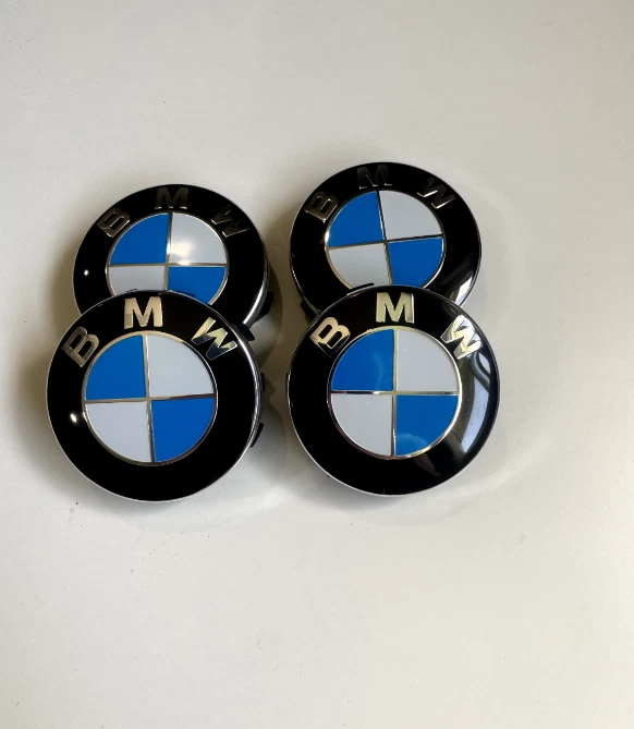 4X Genuine 56mm Wheel Center Hub Caps Logo Badge Emblem BMW 36136850834 — 第 1/1 张图片