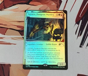 MTG Grenzo, Dungeon Warden Rainbow Foil Secret Lair NM - Picture 1 of 3