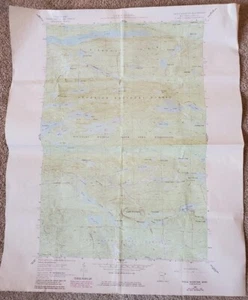 Eagle Mountain Minnesota 1960 USGS 7.5 Minute Topographic Map 1:24,000 Rev. 1986 - Picture 1 of 3