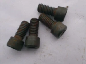 1/2" X 1" BSW SOCKET / ALLEN CAP HEAD SCREWS    WHITWORTH X 4 - Picture 1 of 1