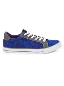 ED HARDY Jet Patterned Sneakers Tattoo Sneakers SIZE 11 - Picture 1 of 5