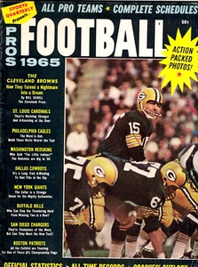 1965 Bart Starr, Green Bay Packers - Sports Quarterly Pro Football Magazine - Bild 1 von 1