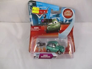 Disney Pixar Cars I II III Dash Boardman Lenticular Eyes Mattel Diecast 1/55 - Picture 1 of 2