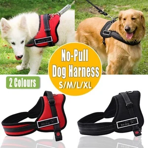 NEW S-XL No-pull Dog Harness Outdoor Adventure Pet Vest Padded Outdoor Handle AU - Picture 1 of 14