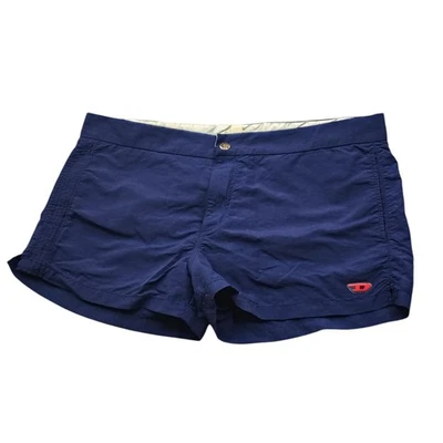 Pantalones cortos de natación Diesel Coralrif de nailon azul profundo 34 ropa de playa 2" azul marino para hombre Foto 1 de 4