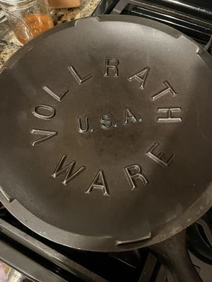 Vollrath Ware #8 Chicken Fryer/Dutch Oven, Great Condition, 11” Diameter  - Image 1 of 4