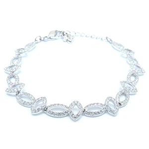 Bracciale SWAROVSKI cristallo placcato argento /294429 - Foto 1 di 4
