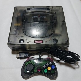 Sega Saturn HST-3220 Skeleton Console NTSC-J Japanese w/Controller Cables Tested