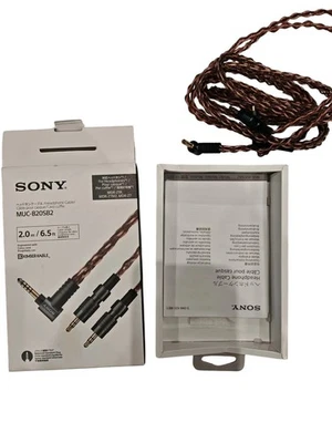 Used 4.4mm standard Balanced Audio cable For Sony MDR-Z1R/Z7/Z7M2 MUC-B20SB2 - Image 1 of 4