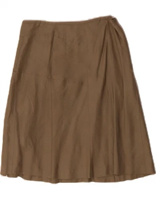 STEFANEL Womens A-Line Skirt IT 40 Small W30  Brown DW59 - Image 1 of 3