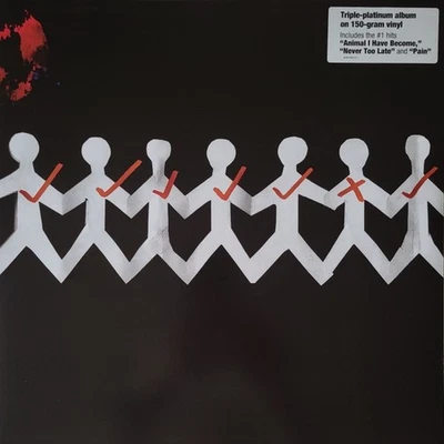 Three Days Grace - One-X LP - 150 Gram Black Vinyl Album SEALED NEW ROCK RECORD - Image 1 of 3