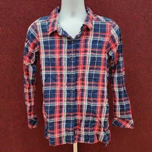 Kavu Plaid Flannel Shirt Men’s M Long Sleeve Button Front Outdoor Wear - Picture 1 of 5