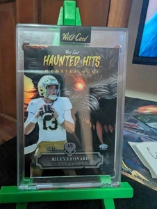 2024 Wild Card Haunted Hits Monster Hunt Promo - Witch 1 Riley Leonard... - Picture 1 of 1