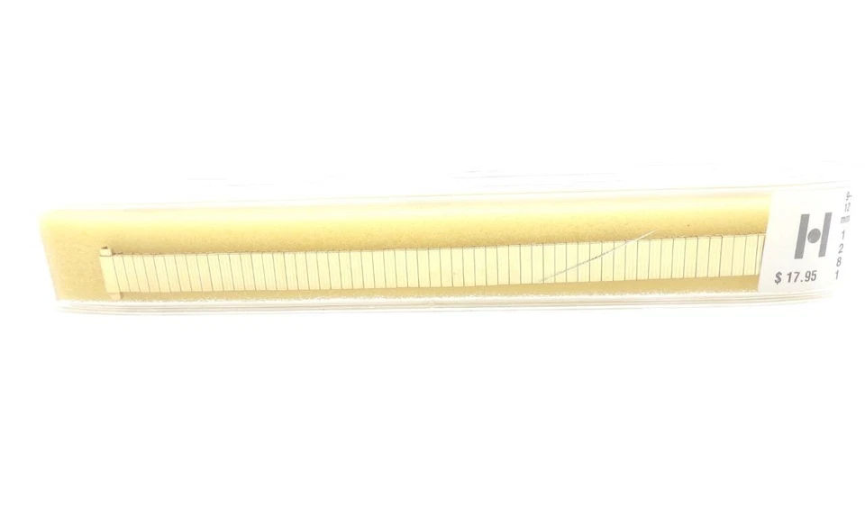 NOS Hirsch 9-12mm Bijou Twist-o-Flex Watch Band Bracelet 1281 (H-7) - Image 1 of 1