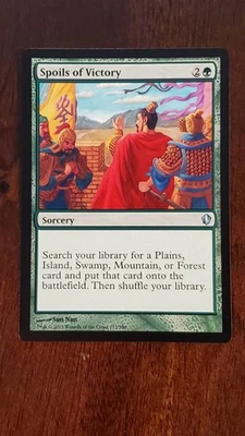 Spoils of Victory Commander 2013 EX/LP #172 MTG Magic the Gathering Sorcery - Image 1 of 2