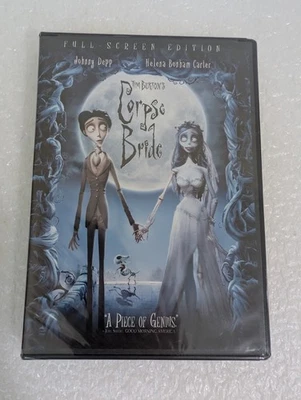 Tim Burton's Corpse Bride (DVD Full Screen) Johnny Depp BRAND NEW SEALED - Image 1 of 3