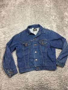 Chaqueta de Camionero Maverick Blue Bell De Colección Para Hombre Talla 38 Azul Denim Años 70 Tipo 3 - Imagen 1 de 20