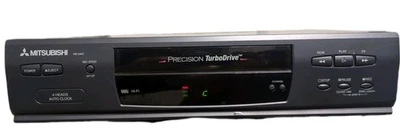 Reproductor VHS Mitsubishi Precision TurboDrive HS-U447 con cables y control remoto OEM LEER Foto 1 de 4