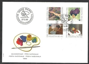 1986 FDC SVIZZERA - HELVETIA - PRO PATRIA - SV3 - Picture 1 of 1