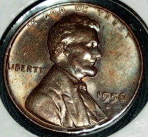 Mint Error Coin Lincoln Wheat 1c One Cent 1956 DDO - Picture 1 of 17