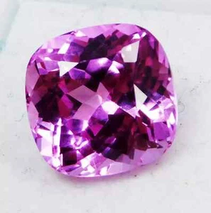 Awesome Natural Pink Kunzite EGL Certified 11-13Ct Radiant Cut Loose Gemstone - Picture 1 of 7