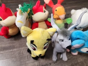 Neopets Plüschtier 8 Stück Blumaroo, Scorchio, Acara, Uni, Ixi, Gelert, Doglefox - Bild 1 von 23