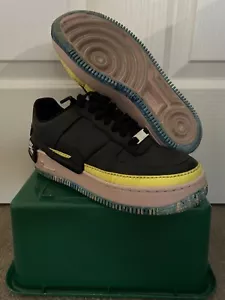 Nike Women's Air Force 1 Jester XX Nike AT2497-001 Black Sonic Shoes - Size US 7 - Picture 1 of 7