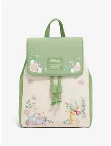 Loungefly Disney Winnie The Pooh Florals Mini Backpack - New With Tags - Picture 1 of 4