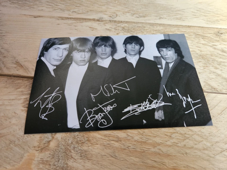 THE ROLLING STONES Repro-Autogramm - ca. 10x16 - (687) - Bild 1 von 1