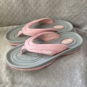 Zoriz Herren Golf Sandalen pink 11 Zehentrenner Flip Flops Spikes Komfort mittlere Sohle Damen - Bild 1 von 8