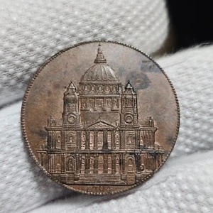 1794 One Penny Conder Token H. Young Dealer's In Coins Colonial UNC Detail - Picture 1 of 12