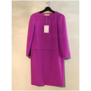 Nuevo Vestido Emilio Pucci $1,390 Lana Crepé Fucsia (Talla: 40EU/6US) - Imagen 1 de 6