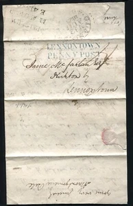GREAT BRITAIN SCOTLAND 1828 PAISLEY LENNOXTOWN MOUNTAINEERING - Picture 1 of 3