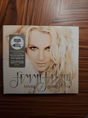 Britney Spears Femme Fatale CD Deluxe Version Bonus 4 Track Collector's Item  - image 1 of 4