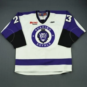 2011-12 Camiseta deportiva de hockey ECHL de los Reading Royals usada usada usada - Imagen 1 de 5