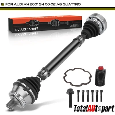 Conjunto de eje CV para Audi A4 2001 S4 2000-2002 A6 Quattro 2000-2004 parte delantera Foto 1 de 4
