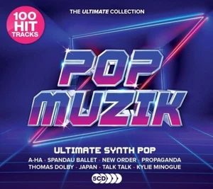 Pop Muzik: Ultimate Synth-Pop Anthems CD (2019) NEW SEALED 5 Disc Box Set Album - Picture 1 of 6