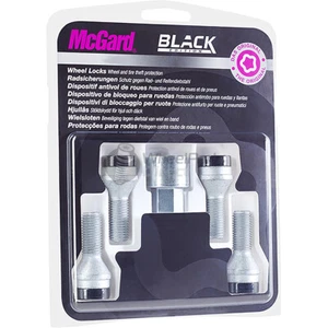 Bulloni di bloccaggio neri McGard 27222SUB 14x1,5 per VW CC 12-17 su ruote aftermarket - Foto 1 di 2