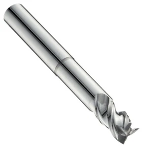 3/8" CARBIDE END MILL 3 FLUTE EXTRA LONG REACH FOR ALUMINUM NIAGARA N18601 - Picture 1 of 3