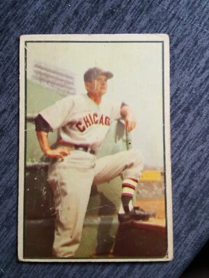 1953 Bowman Set Break # 39 Paul Richards MG VGEX (wrinkle)  - Image 1 of 3