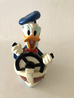 Disney 1994 Donald Duck Tugboat  7 inch Vinyl Coin Bank with Original Stopper